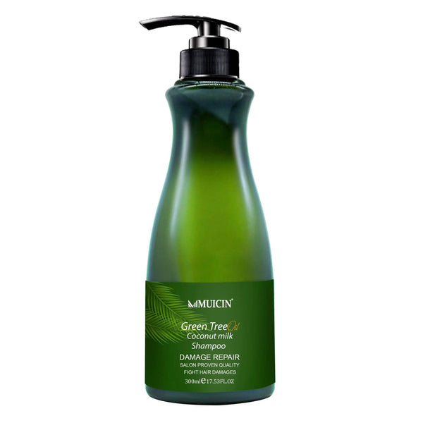 MUICIN - Green Tea & Coconut Milk Hair Shampoo - 300ml - My Store