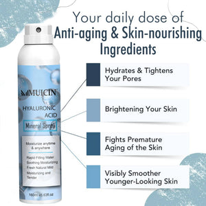 MUICIN - Hyaluronic Acid Mineral Spray - 160ml - My Store