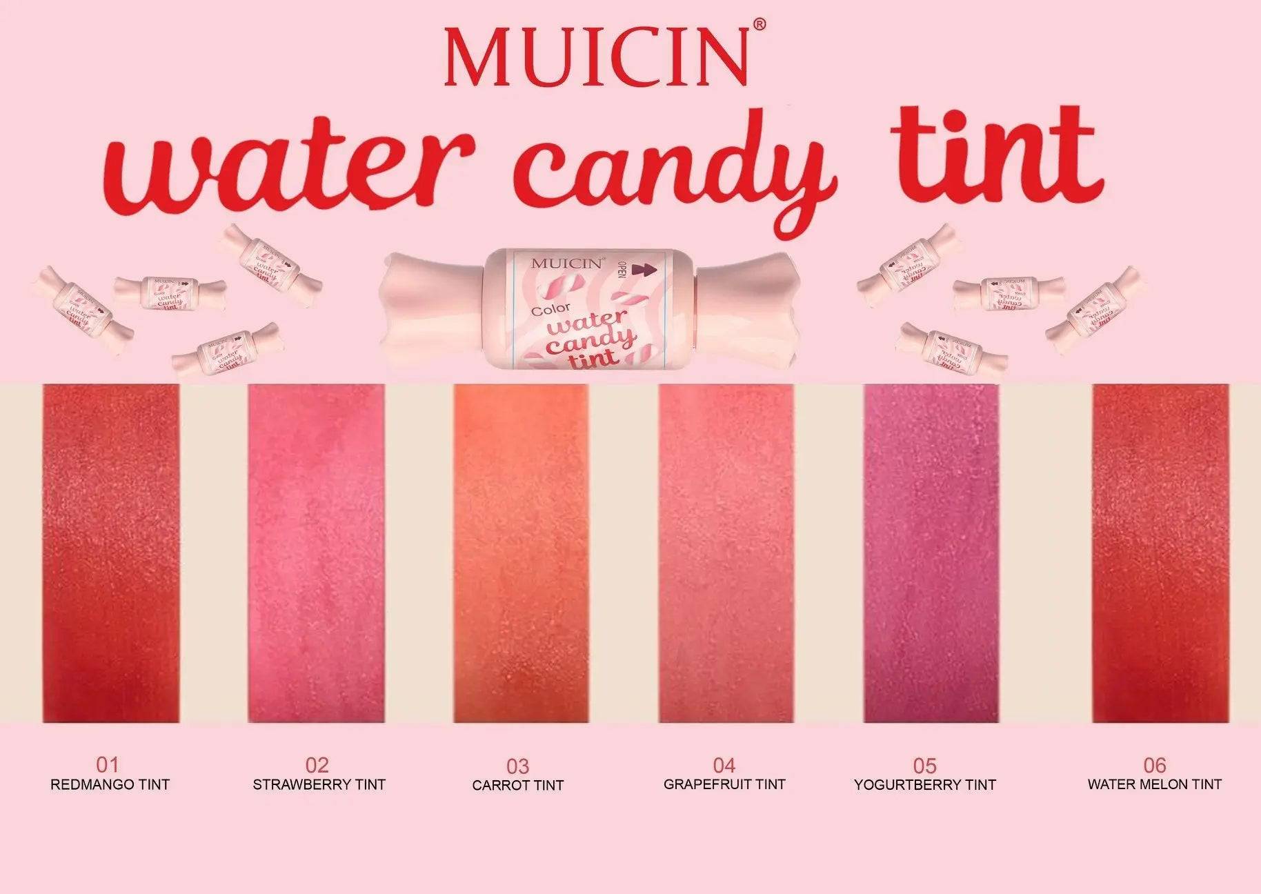 MUICIN - Lip & Cheek Water Candy Fruit Tints - My Store