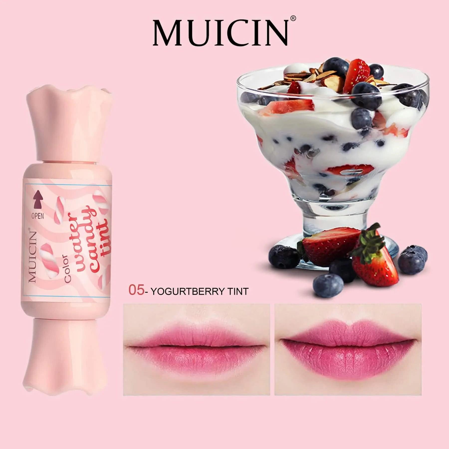 MUICIN - Lip & Cheek Water Candy Fruit Tints - My Store