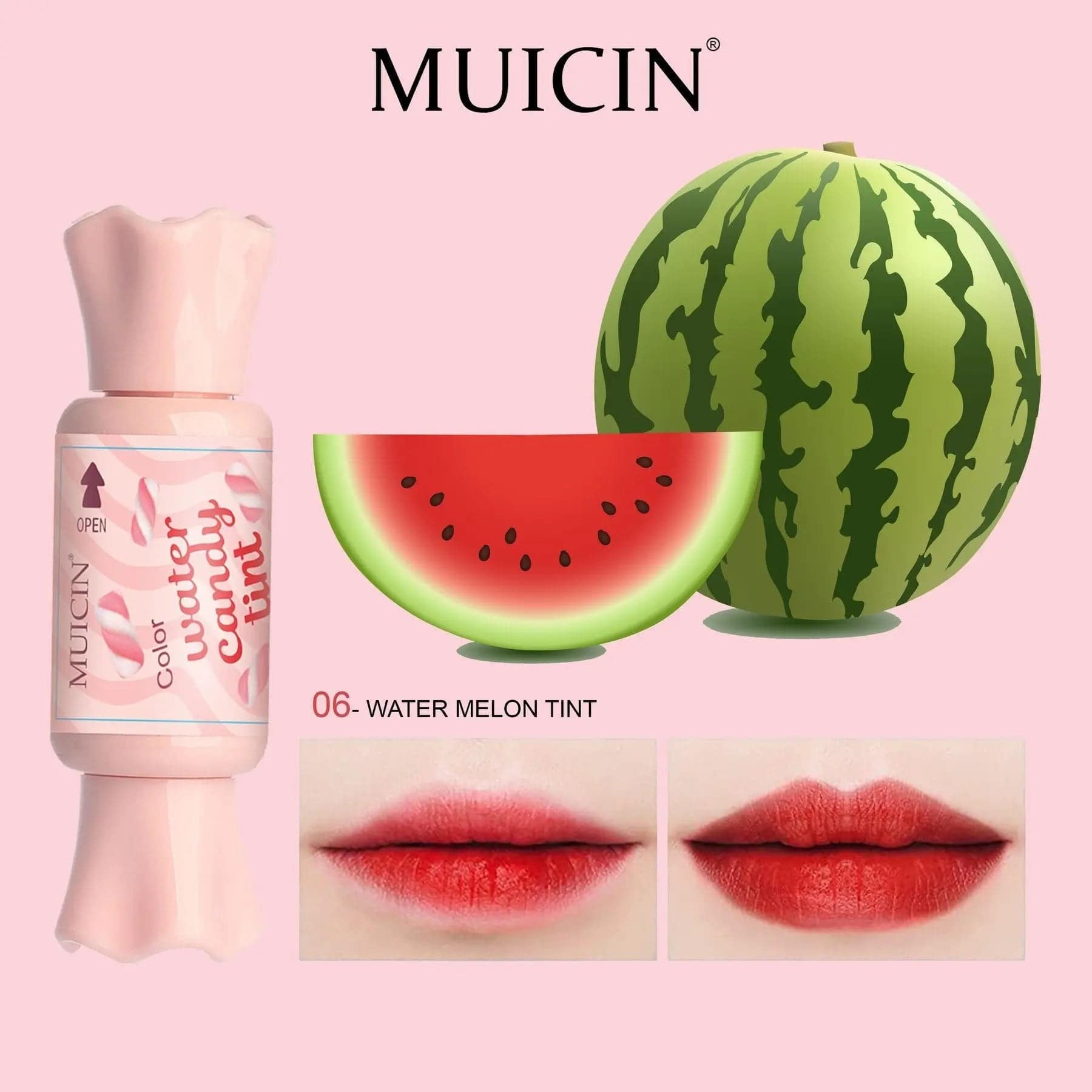 MUICIN - Lip & Cheek Water Candy Fruit Tints - My Store