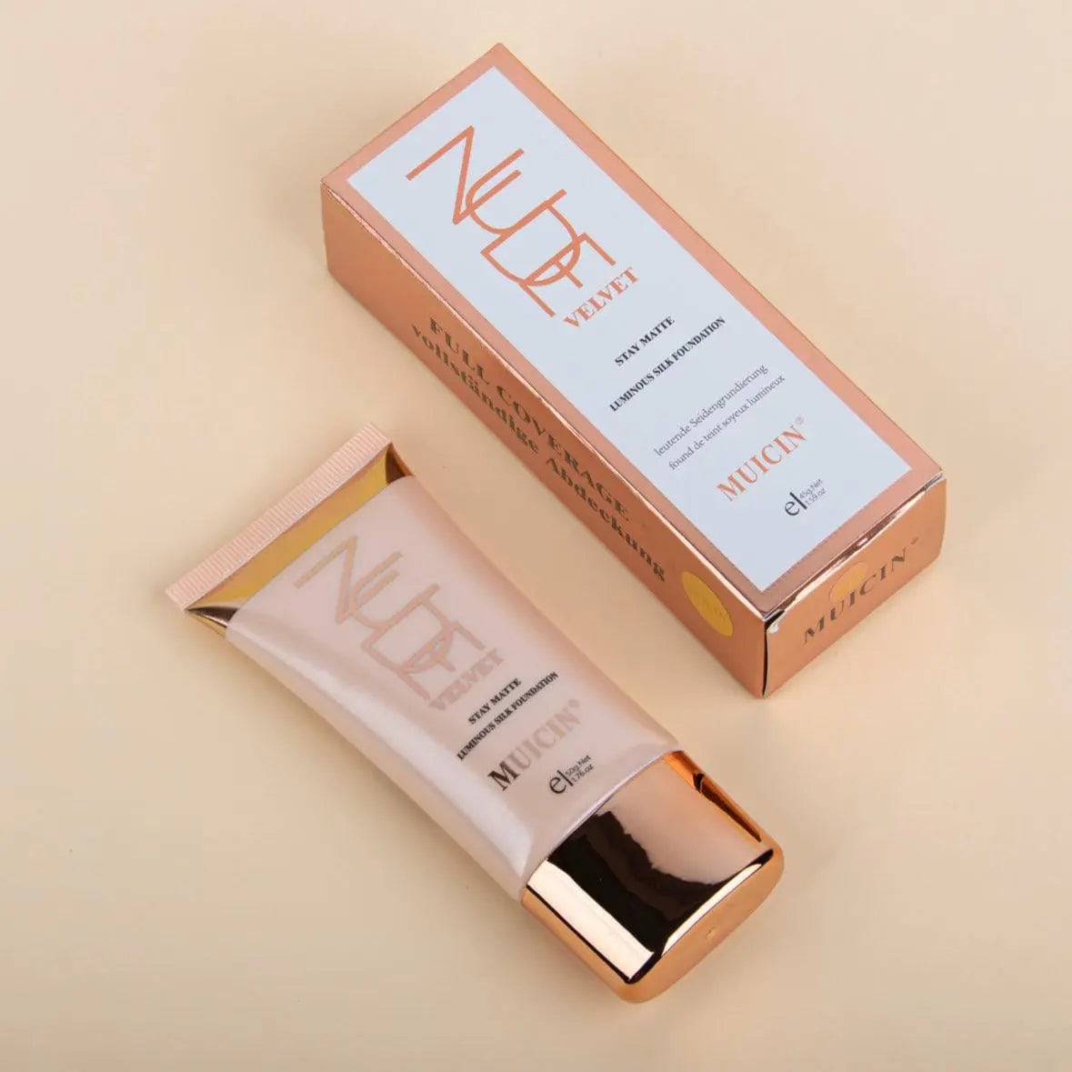 MUICIN - Luminous Silk Nude Velvet Foundation - 45g - My Store