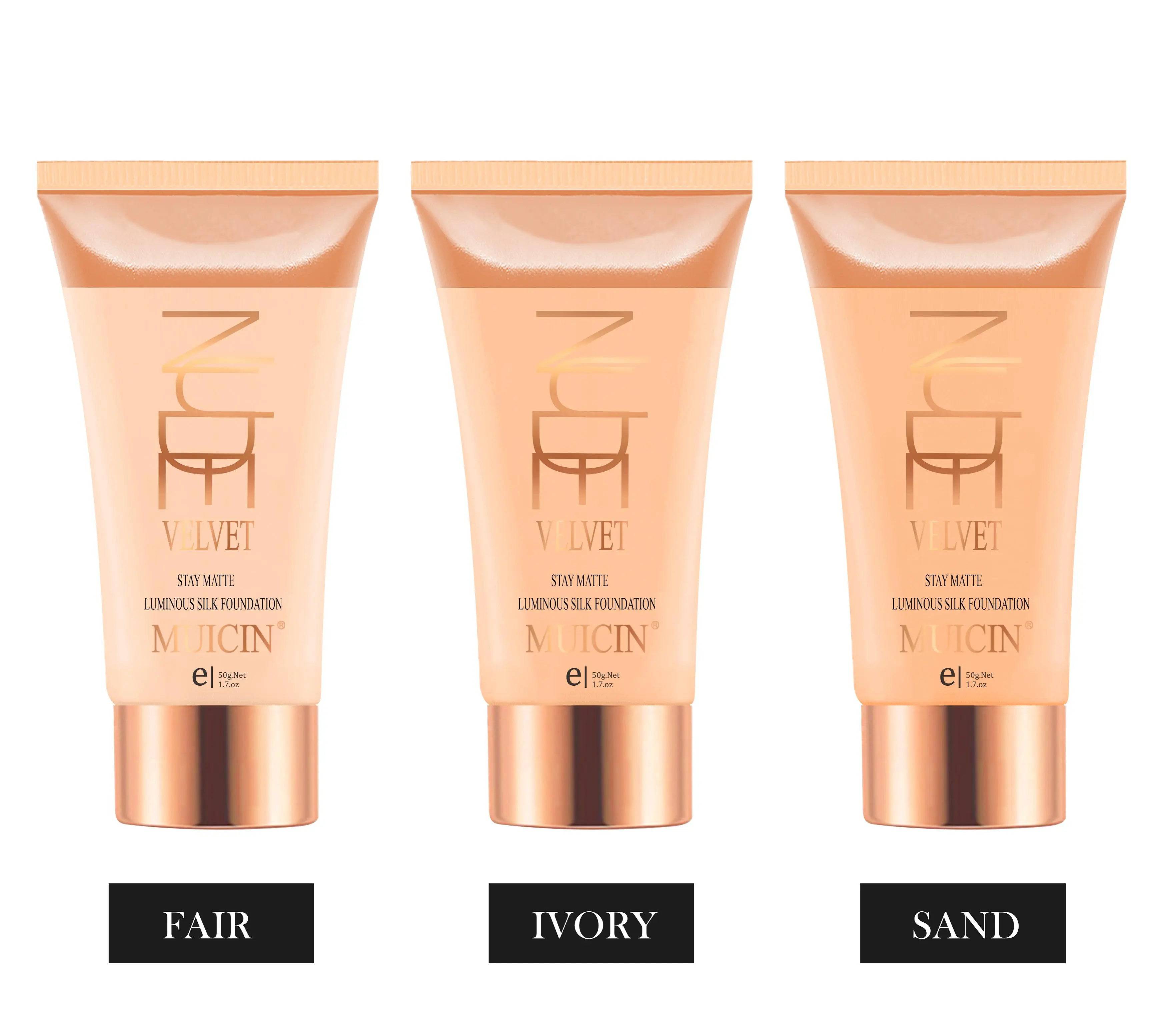 MUICIN - Luminous Silk Nude Velvet Foundation - 45g - My Store