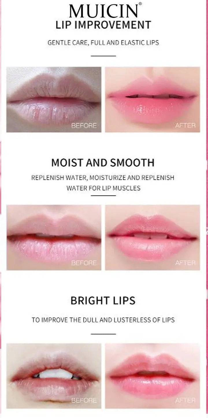 MUICIN - Moisturizing & Hydrating Lip Sheet Pink Mask - My Store