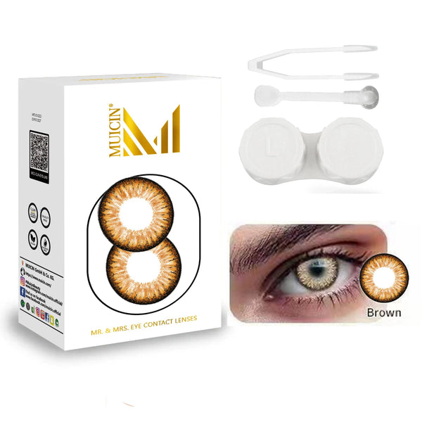 MUICIN - Mr & Mrs Party Wear Colored Eye Contact Lenses - My Store
