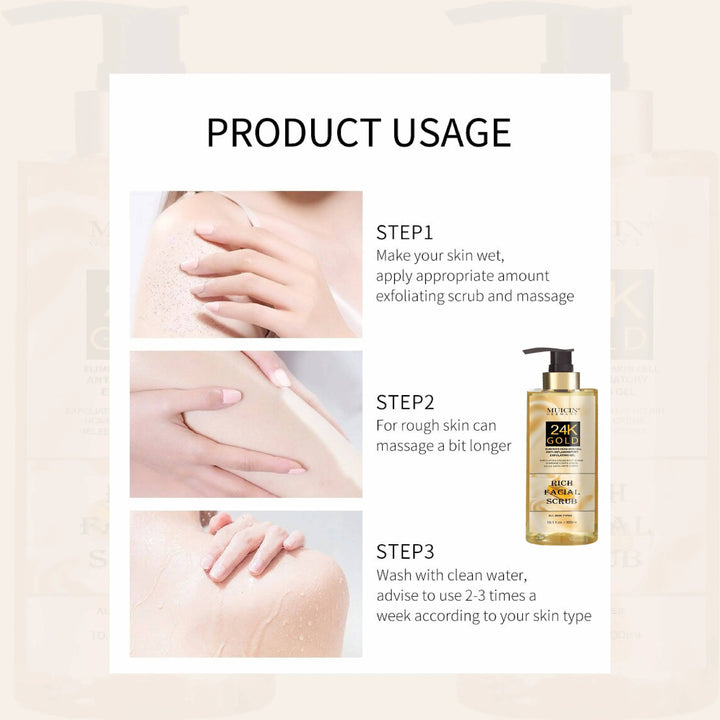 MUICIN - Rich Facial Scrub - 300ml - My Store