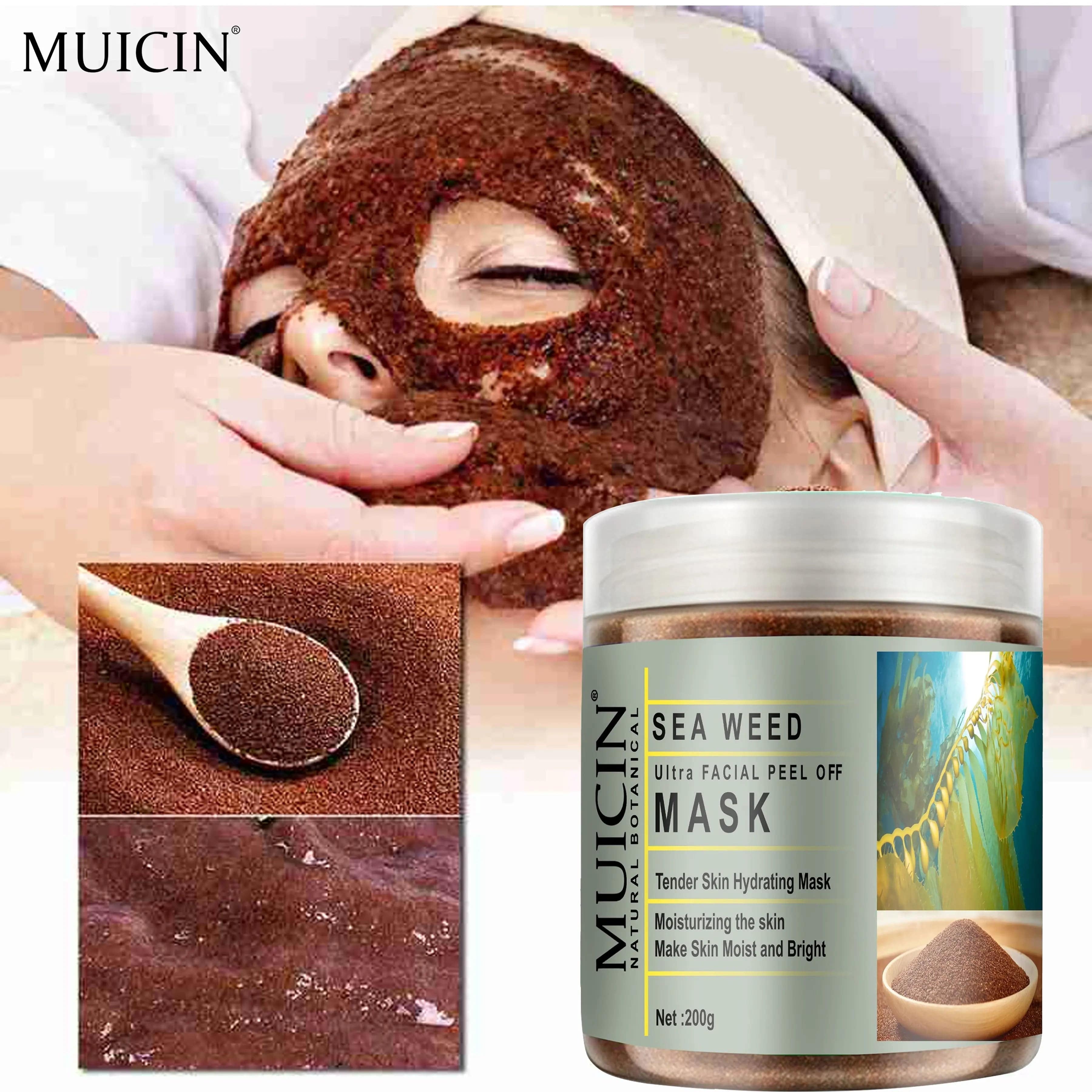 MUICIN - Sea Weed Ultra Facial Peel-Off Mask - 200g - My Store