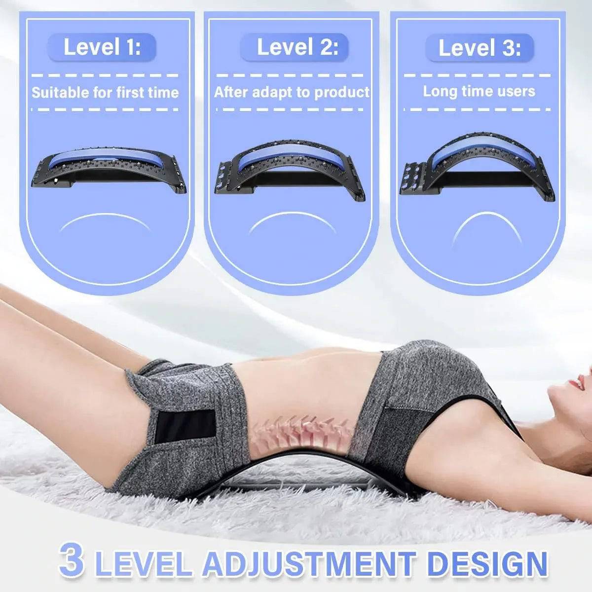 MUICIN - Spine Relief Back Strecher Massager - My Store