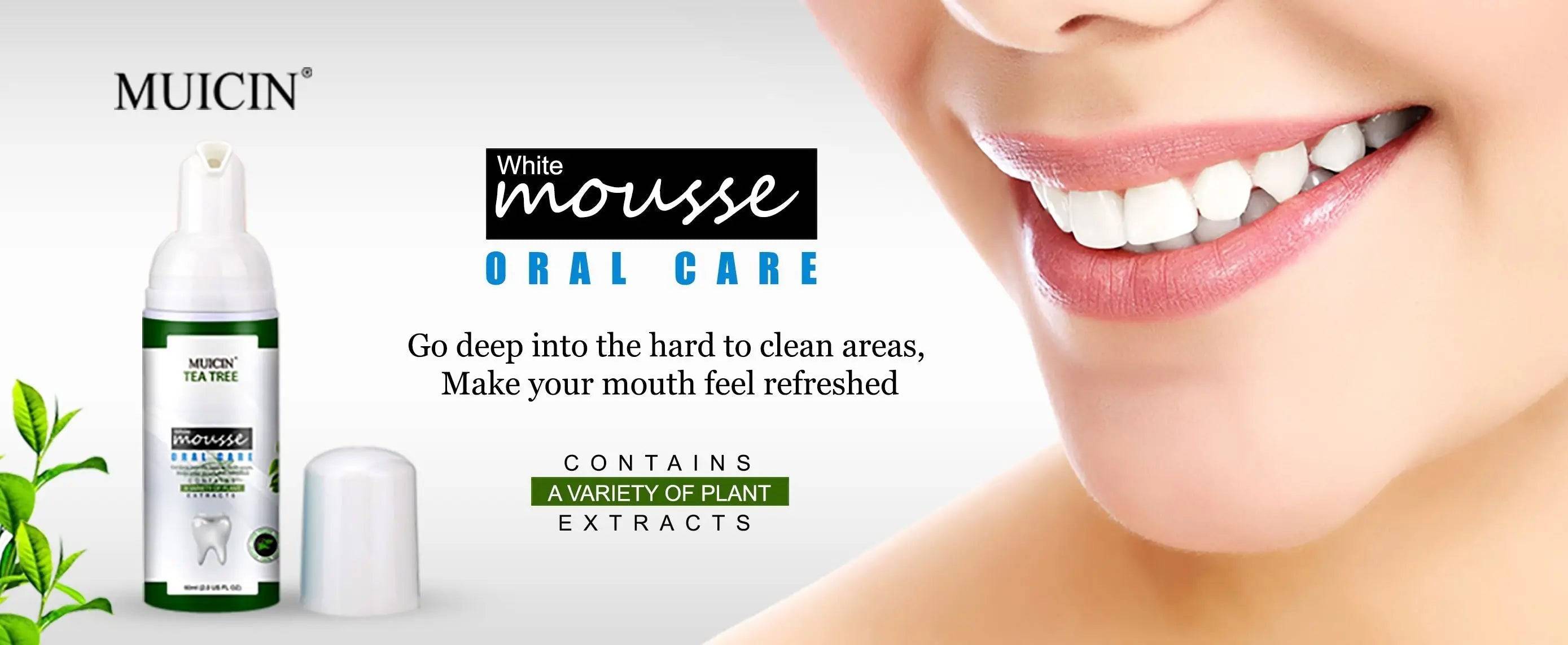 MUICIN - Tooth Oral Mousse Care - 60ml - My Store