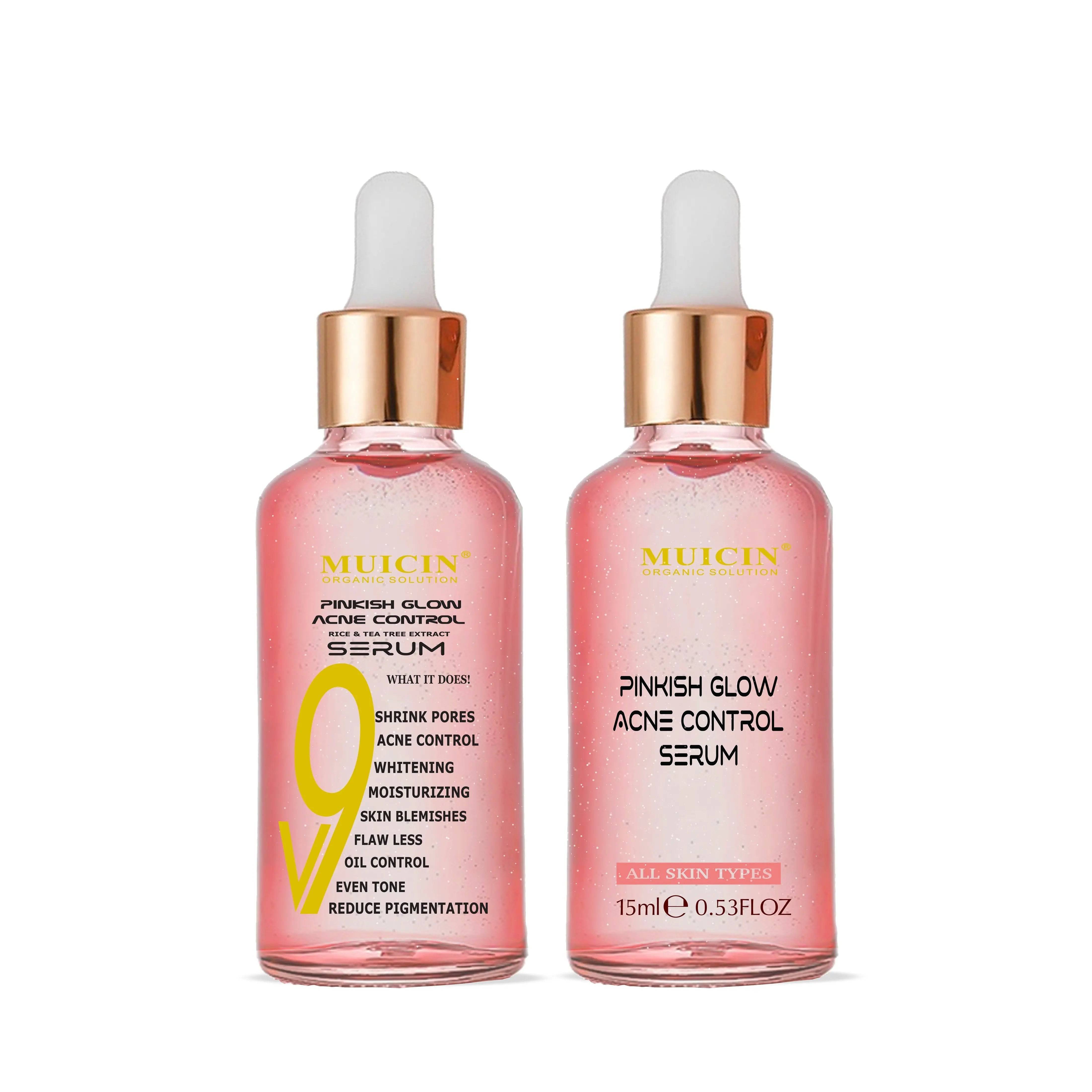 MUICIN - V9 Pinkish Glow Anti Acne Face Serum - 15ml - My Store