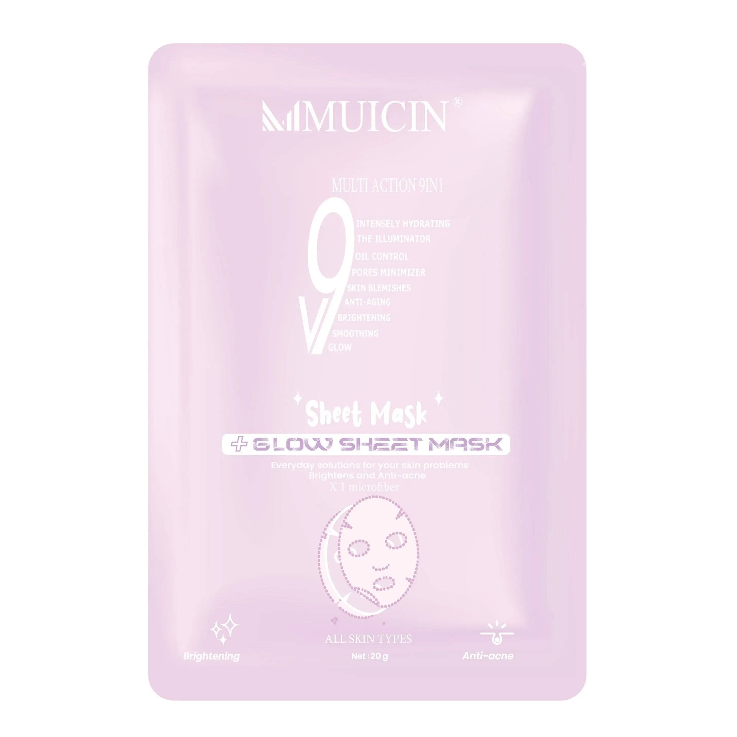 MUICIN - V9+ Facial Glow Hydrating Sheet Mask - My Store