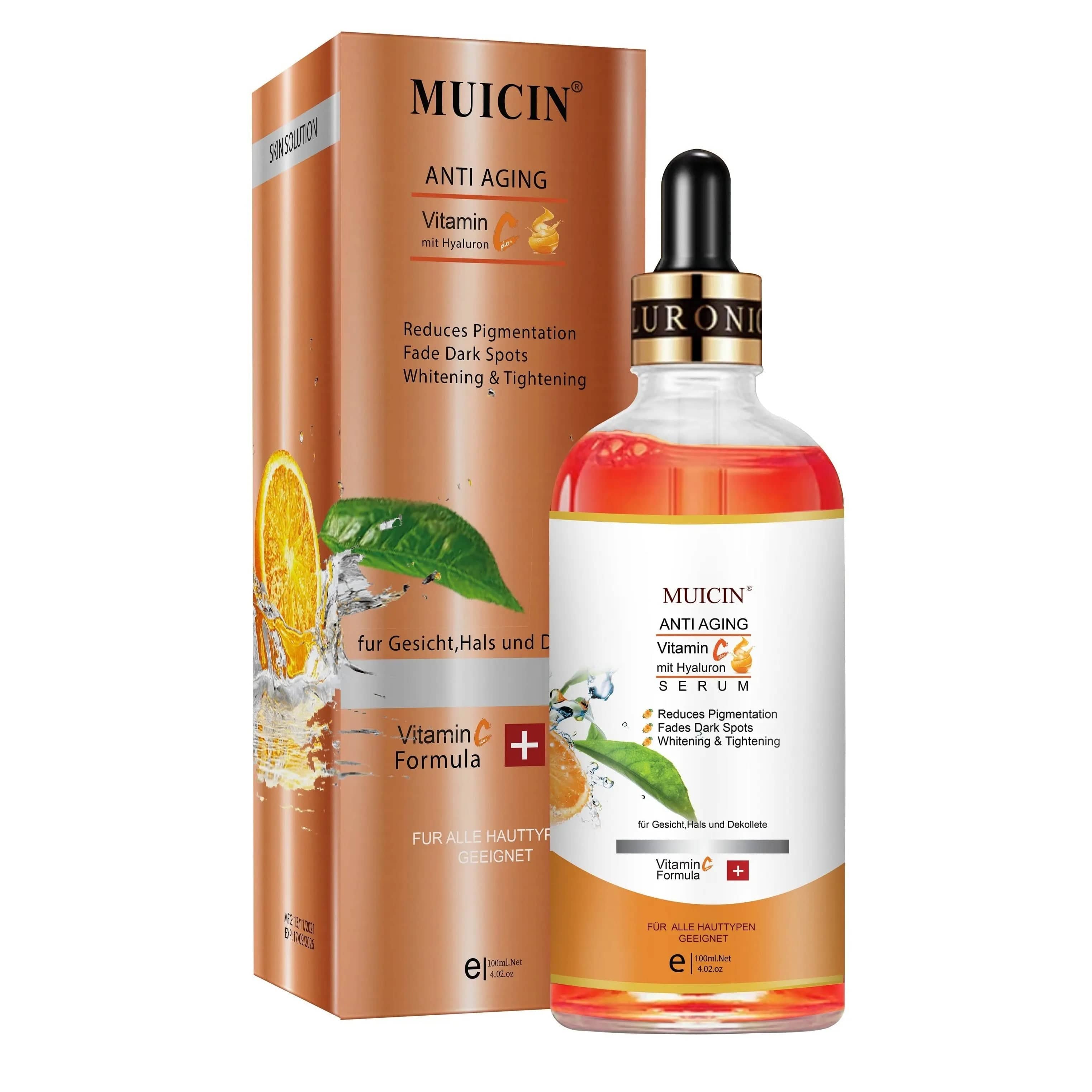 MUICIN - Vitamin C Anti Aging Mit Hyaluronic Face Serum - 100ml - My Store