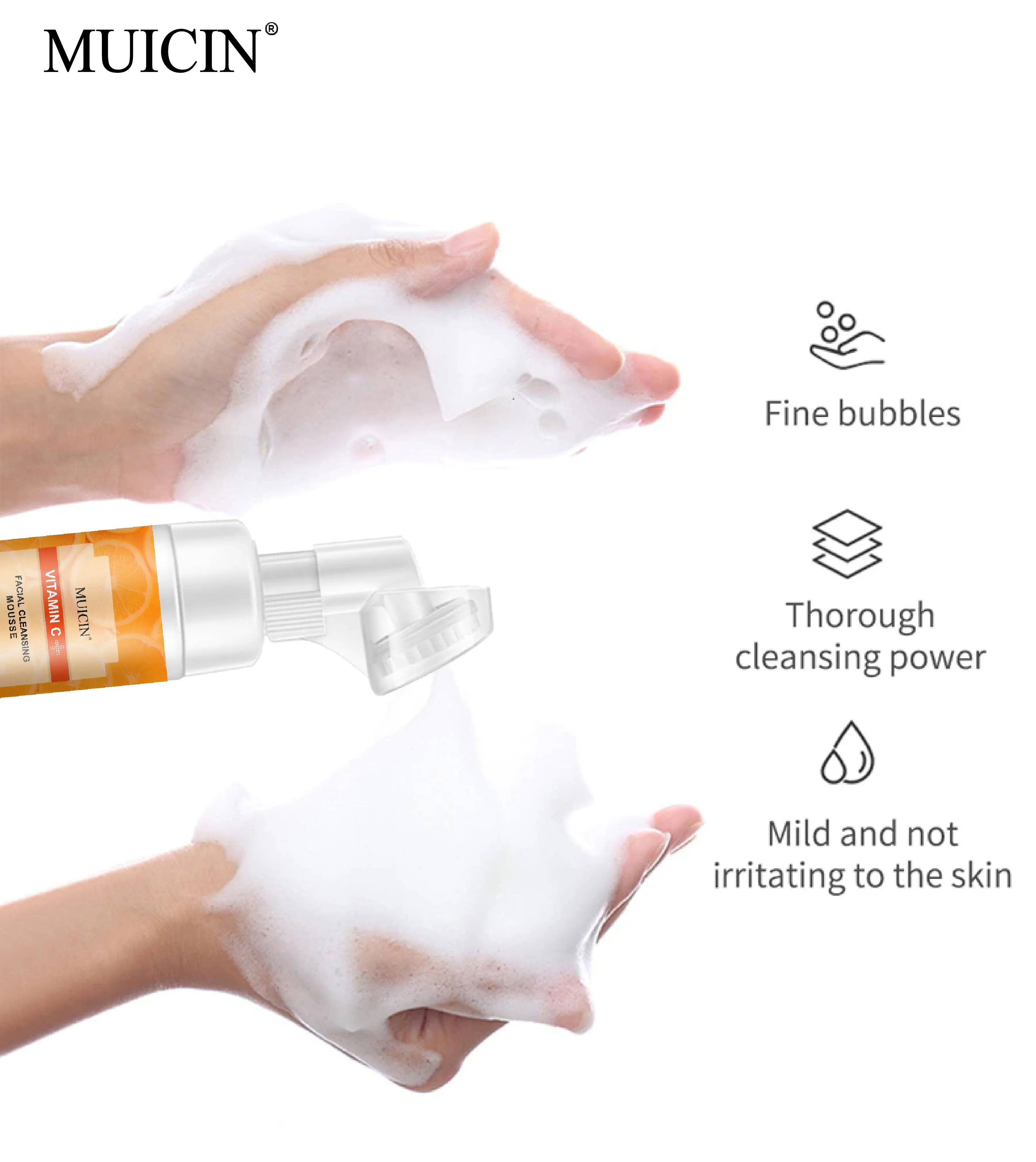 MUICIN - Vitamin C Bubble Foaming Facial Cleanser - 150ml - My Store
