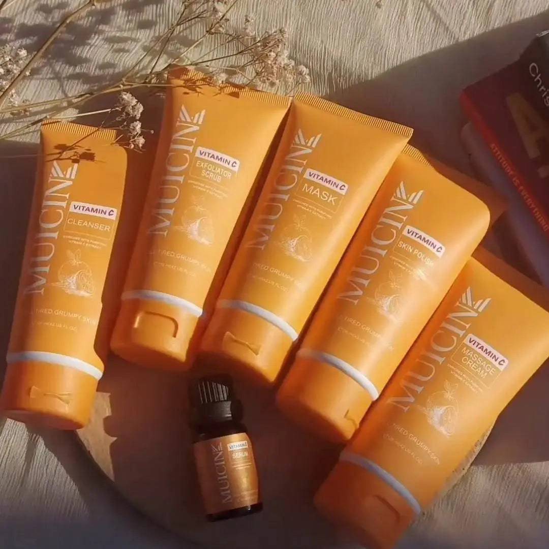 MUICIN - Vitamin C Go & Glow Facial Kit - 6 Steps - My Store