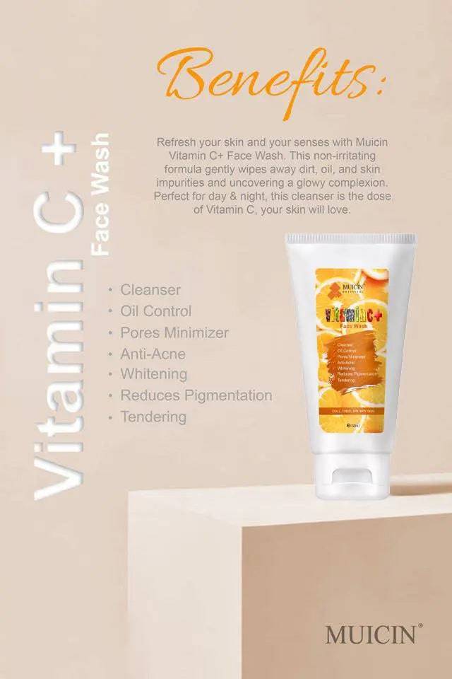 MUICIN - Vitamin C+ Face Wash - 150ml - My Store