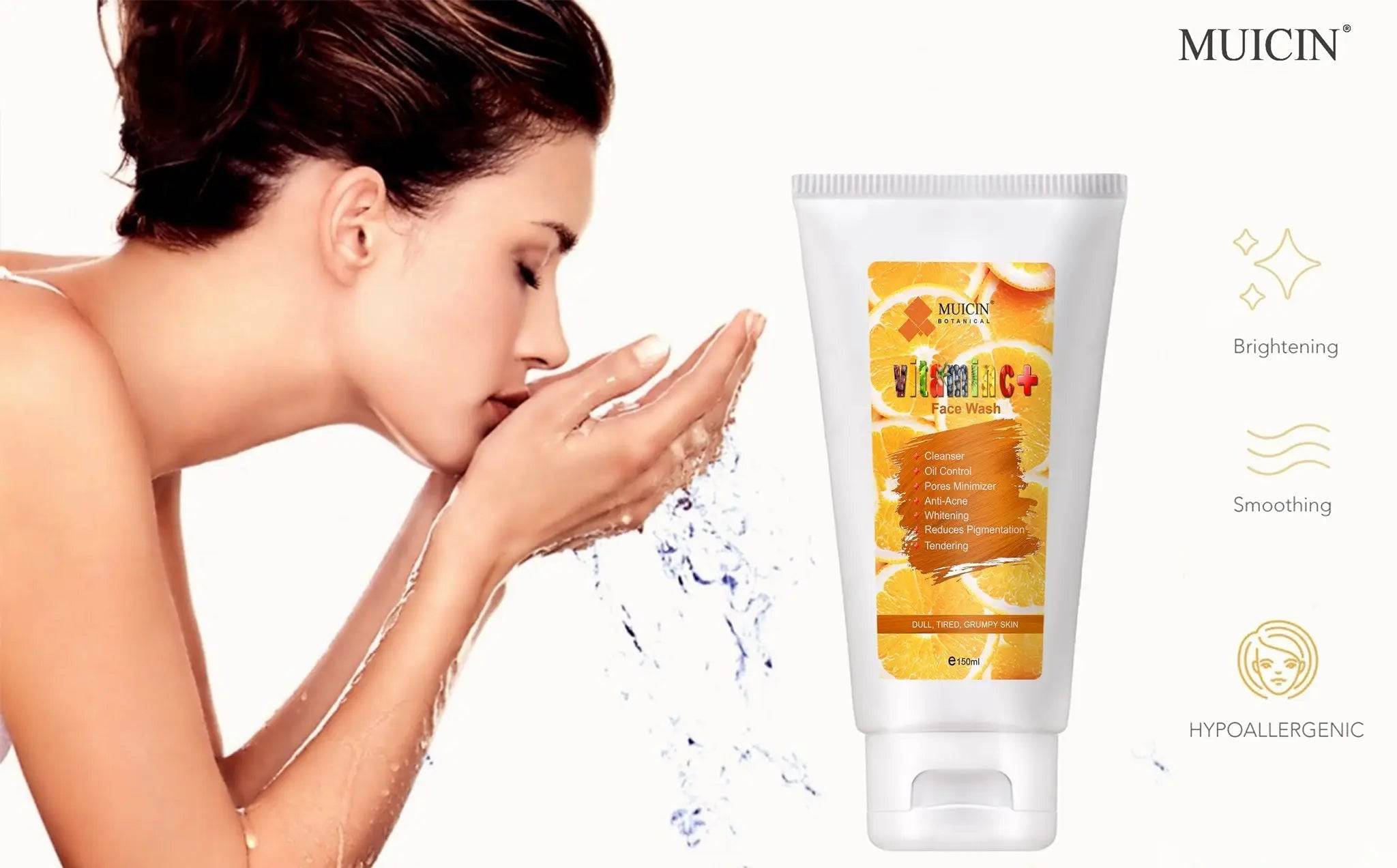 MUICIN - Vitamin C+ Face Wash - 150ml - My Store