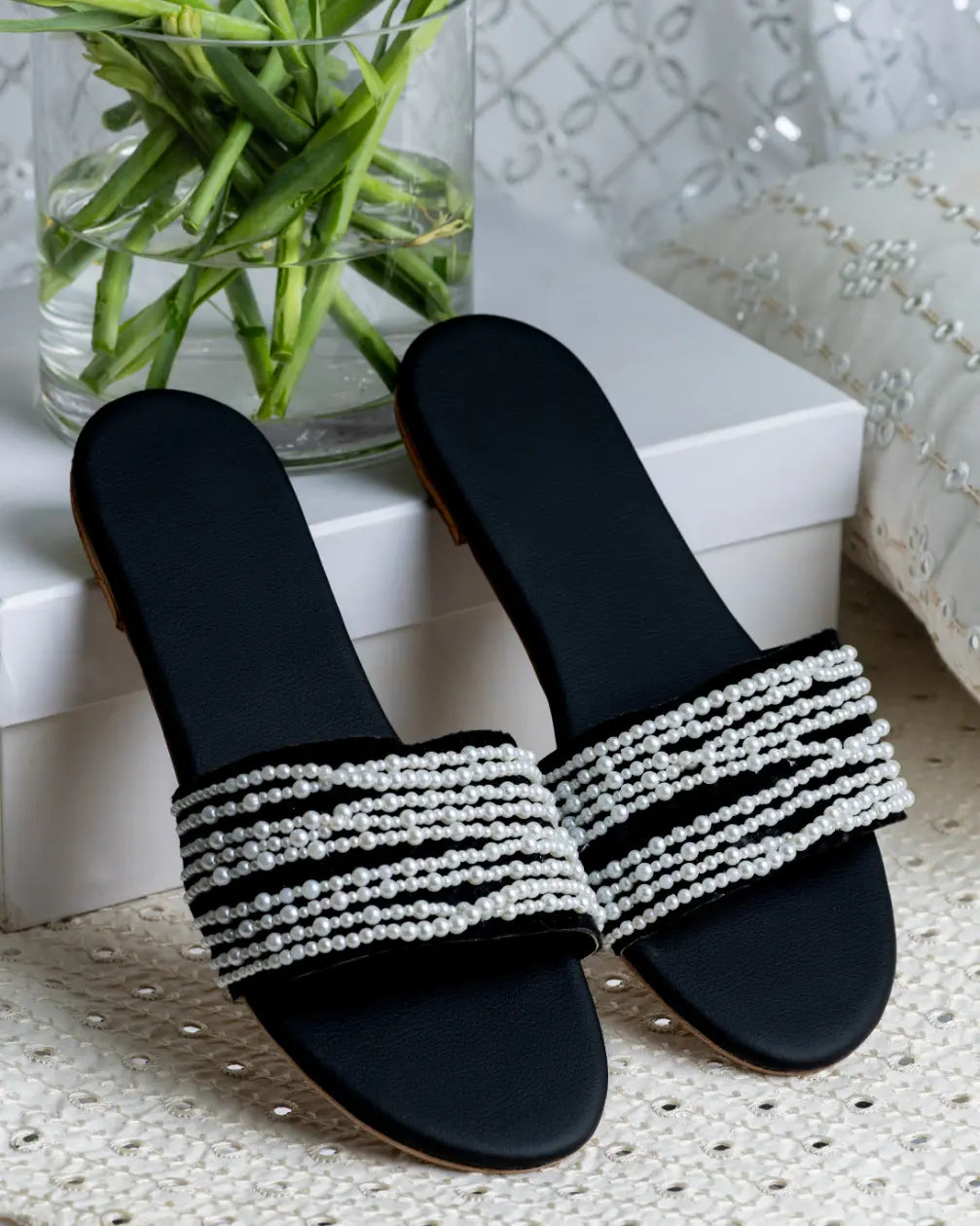 TJK Designs Slipper Suit-Opaline Slides