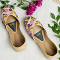 TJK Designs Khussa Suit-Meadow Blossom Khussa