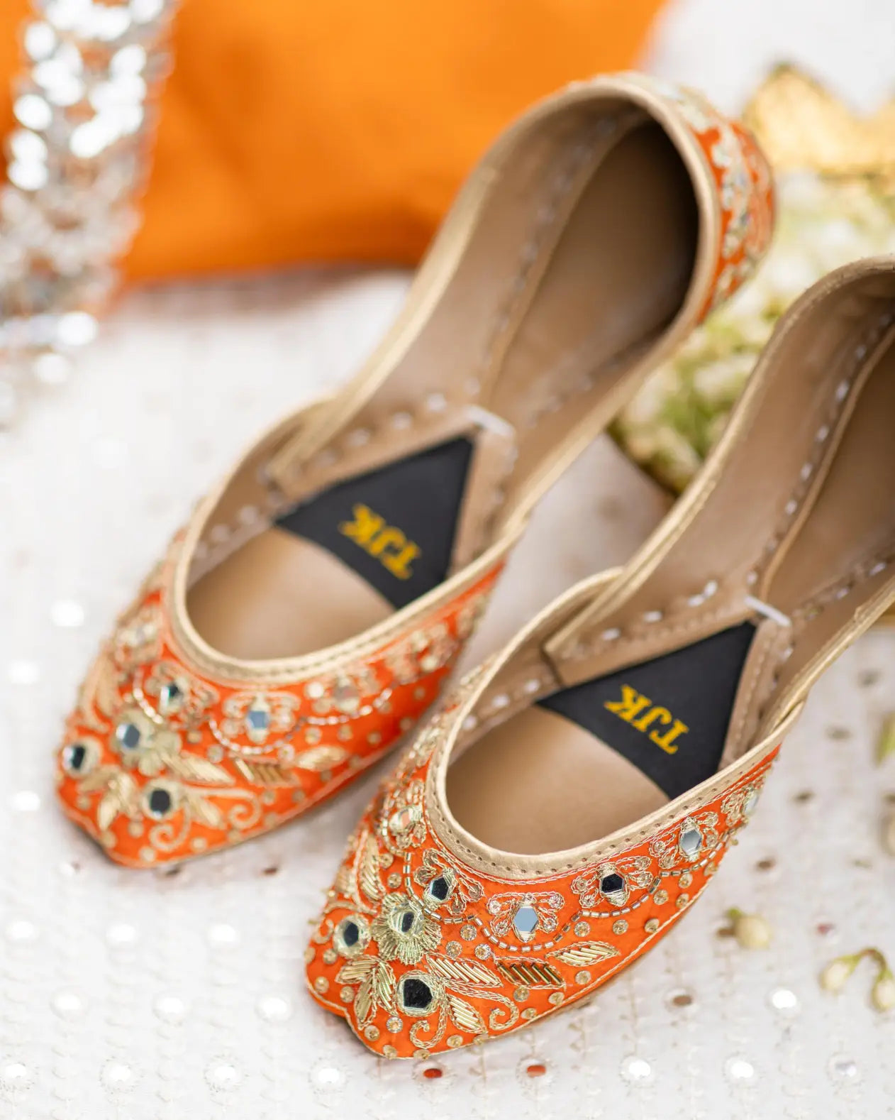 TJK Designs Khussa Suit-Naubahar