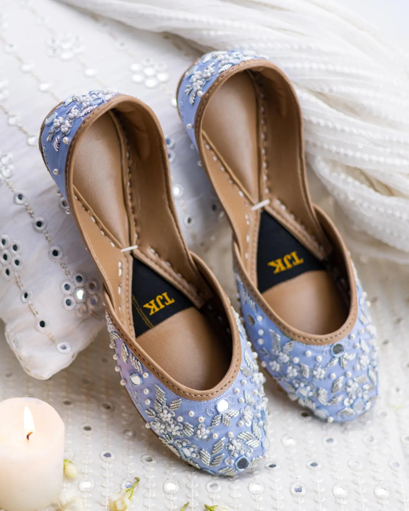 TJK Designs Khussa Suit-Neelima