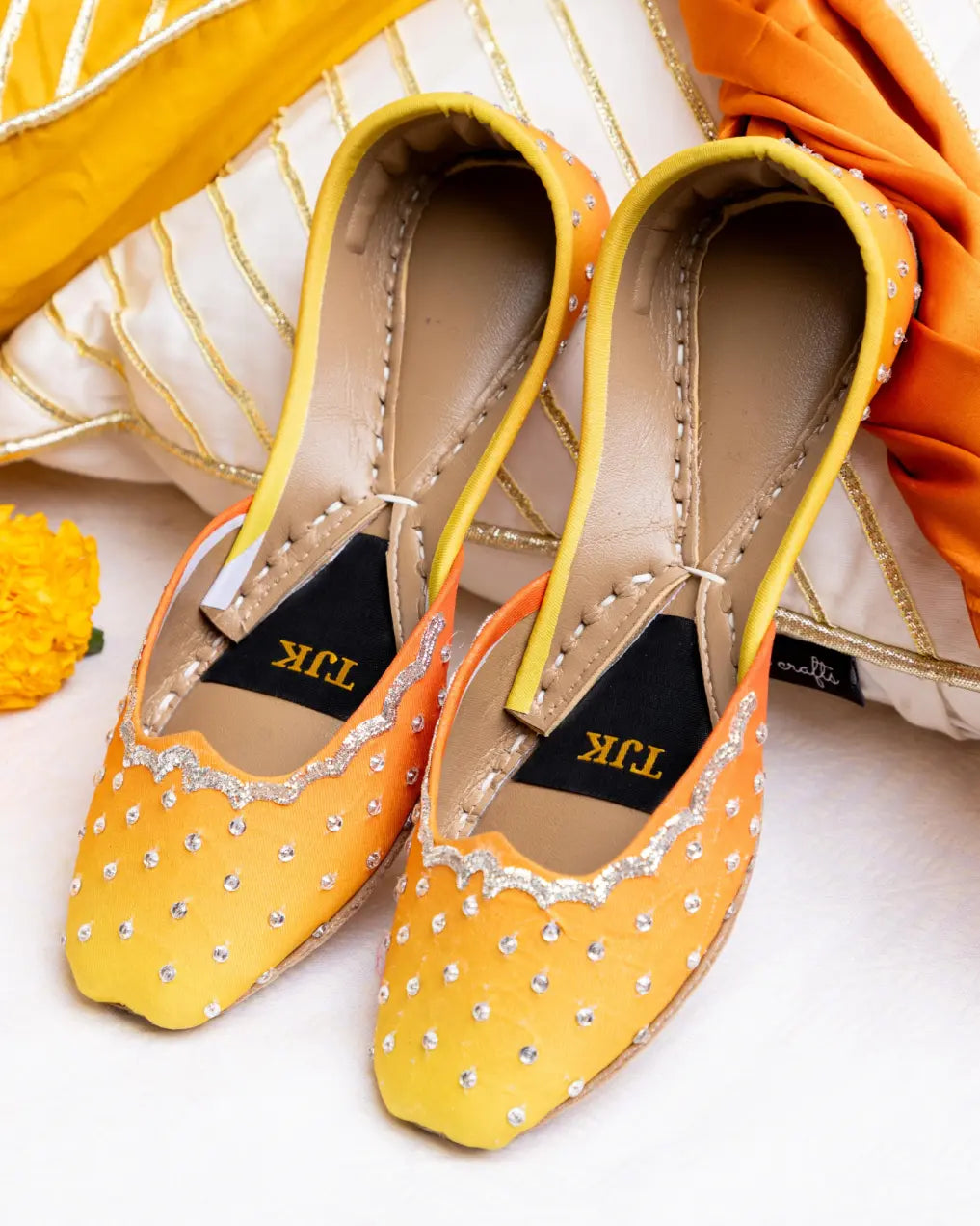 TJK Designs Khussa Suit-MehRoshni