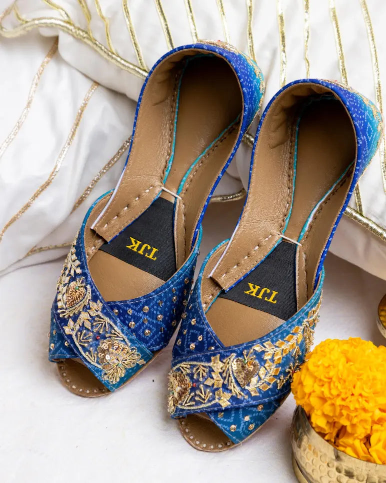 TJK Designs Khussa Suit-Izma Khussa