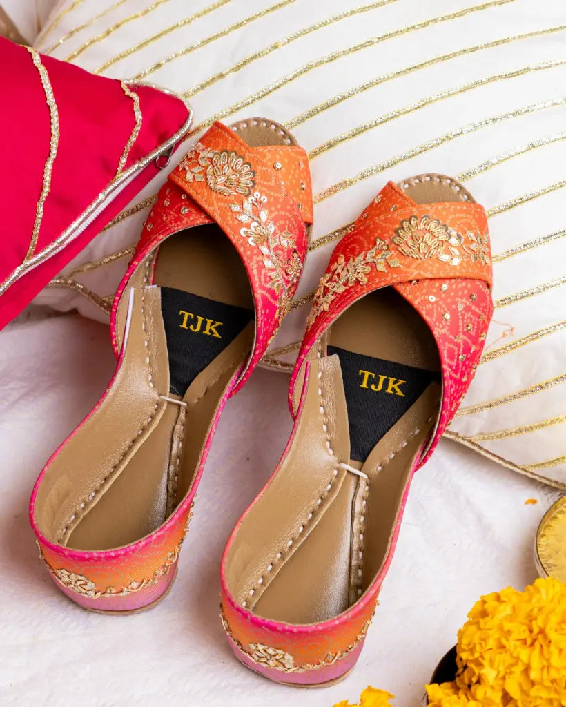 TJK Designs Khussa Suit-Gaia Noor Khussa