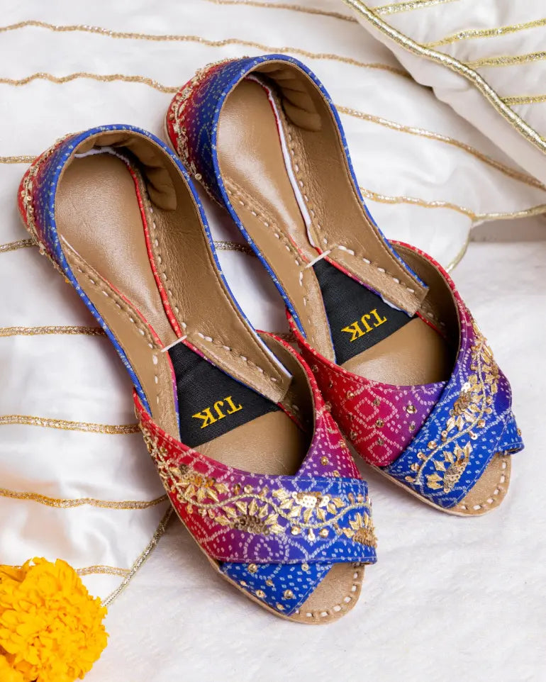 TJK Designs Khussa Suit-Iraan Khussa