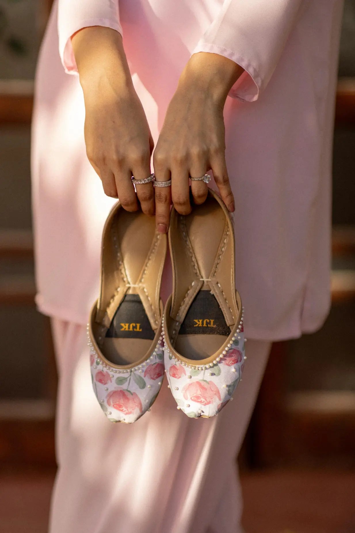 TJK Designs Khussa Suit-Gulbahar Khussa