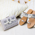 TJK Designs Kolapuri Suit-Kyma Kolhapuri with Clutch