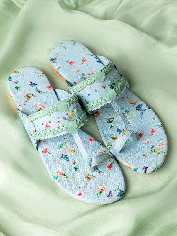 TJK Designs Kolapuri Suit-Nazm Kholapuri With Tote