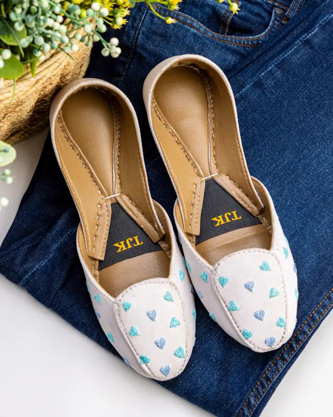 TJK Designs Loafers Suit-Aqua Hearts Loafer