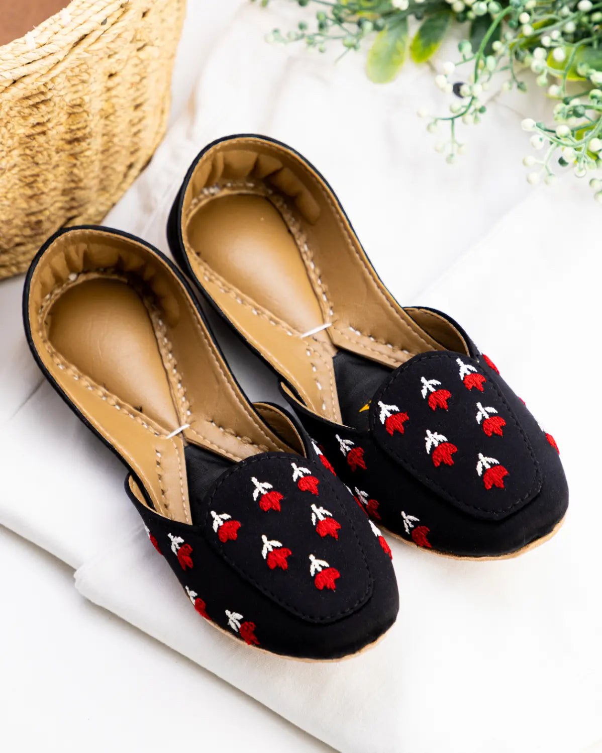 TJK Designs Loafers Suit-Crimson Bloom Loafer