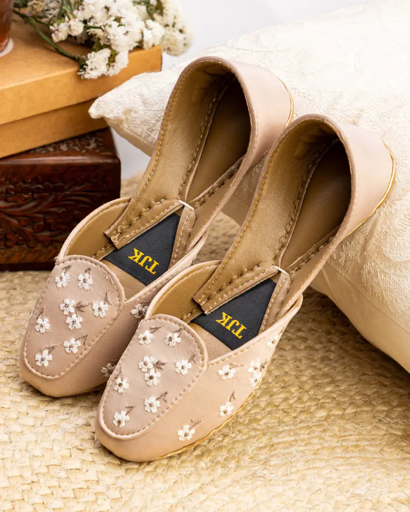 TJK Designs Loafers Suit-Ivory Bloom Loafer