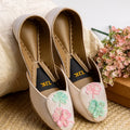 TJK Designs Loafers Suit-Floral Whisper Loafer (Offwhite)