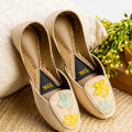 TJK Designs Loafers Suit-Floral Whisper Loafer (Beige)