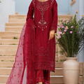 Mahpara by Sada Bahar Stitched 3 Piece Festive Formals Vol-15 Collection-AG-30-Red