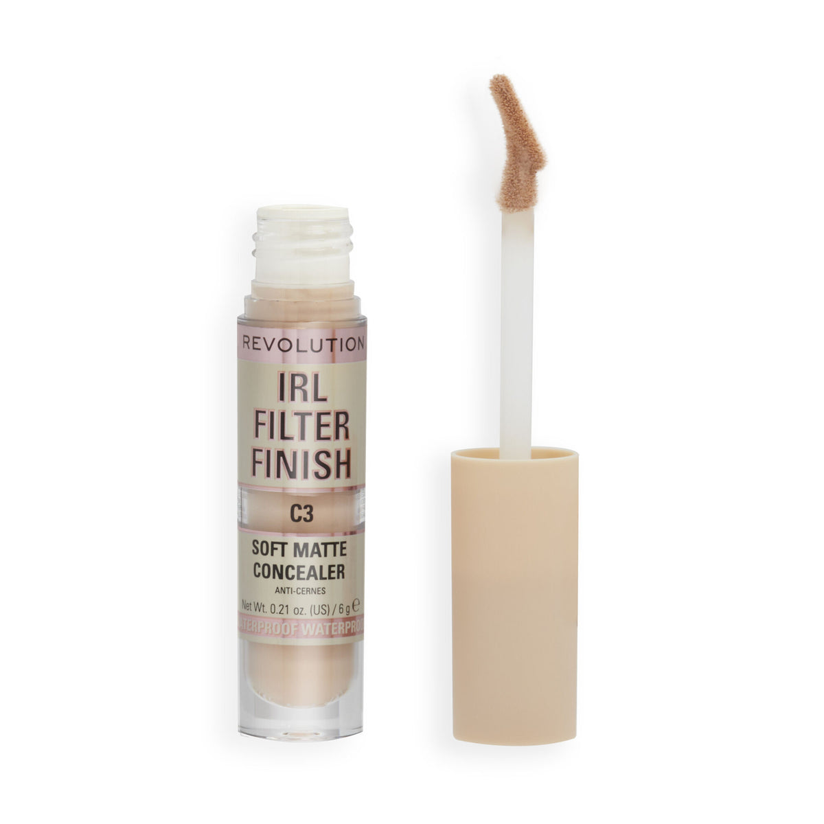 Makeup Revolution IRL Filter Finish Concealer C3