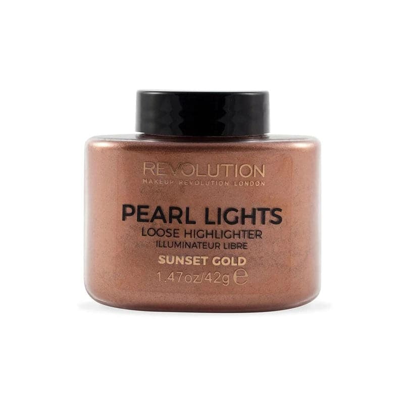 Makeup Revolution Pearl Lights Loose highlighter - Sunset Gold