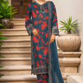 Malika By Sada Bahar Stitched 3 Piece Emb Festive Vol-05 Collection'2025-EMB-2129-Green