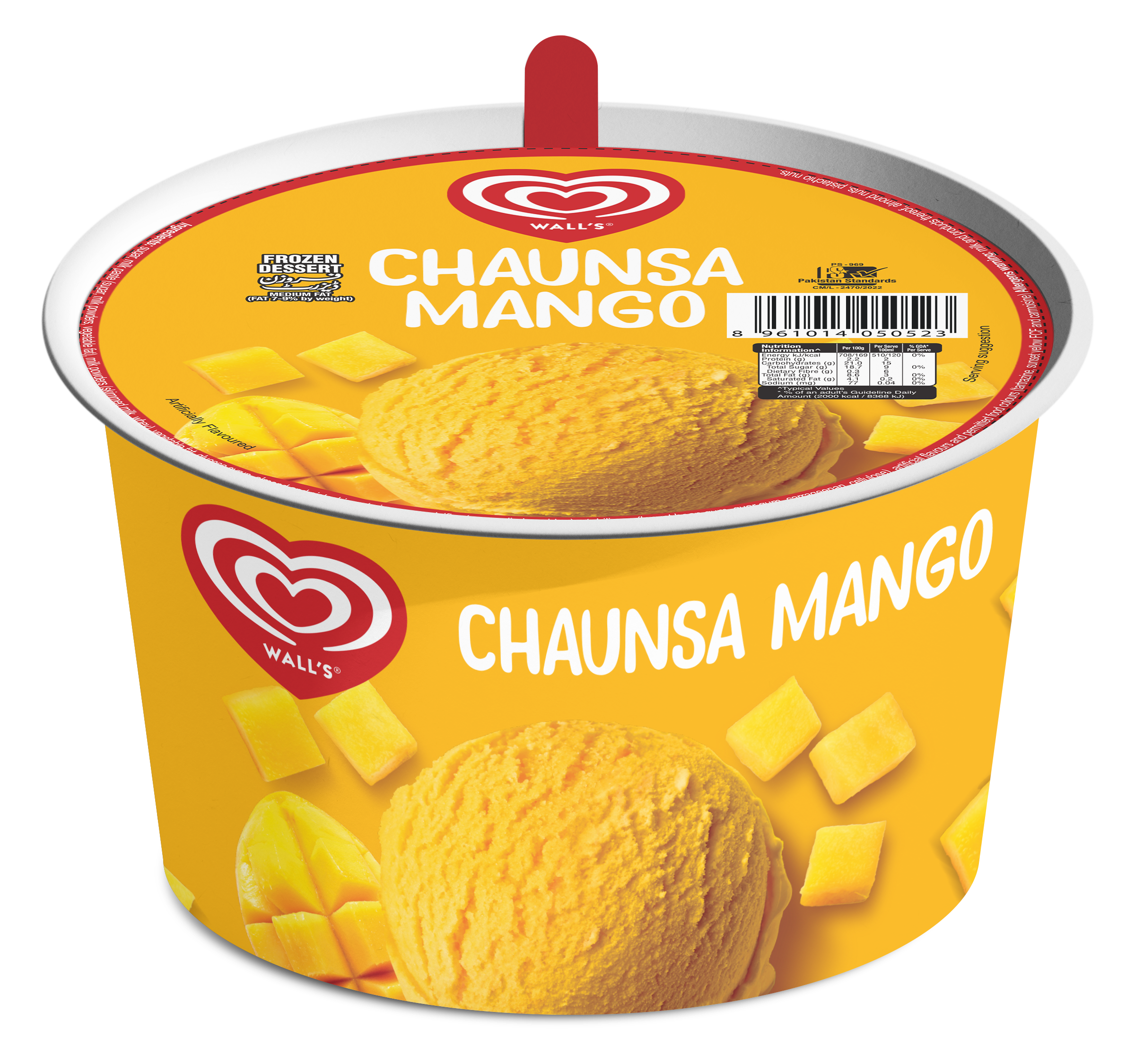 Wall's Ice Cream Cup Mango 100ml