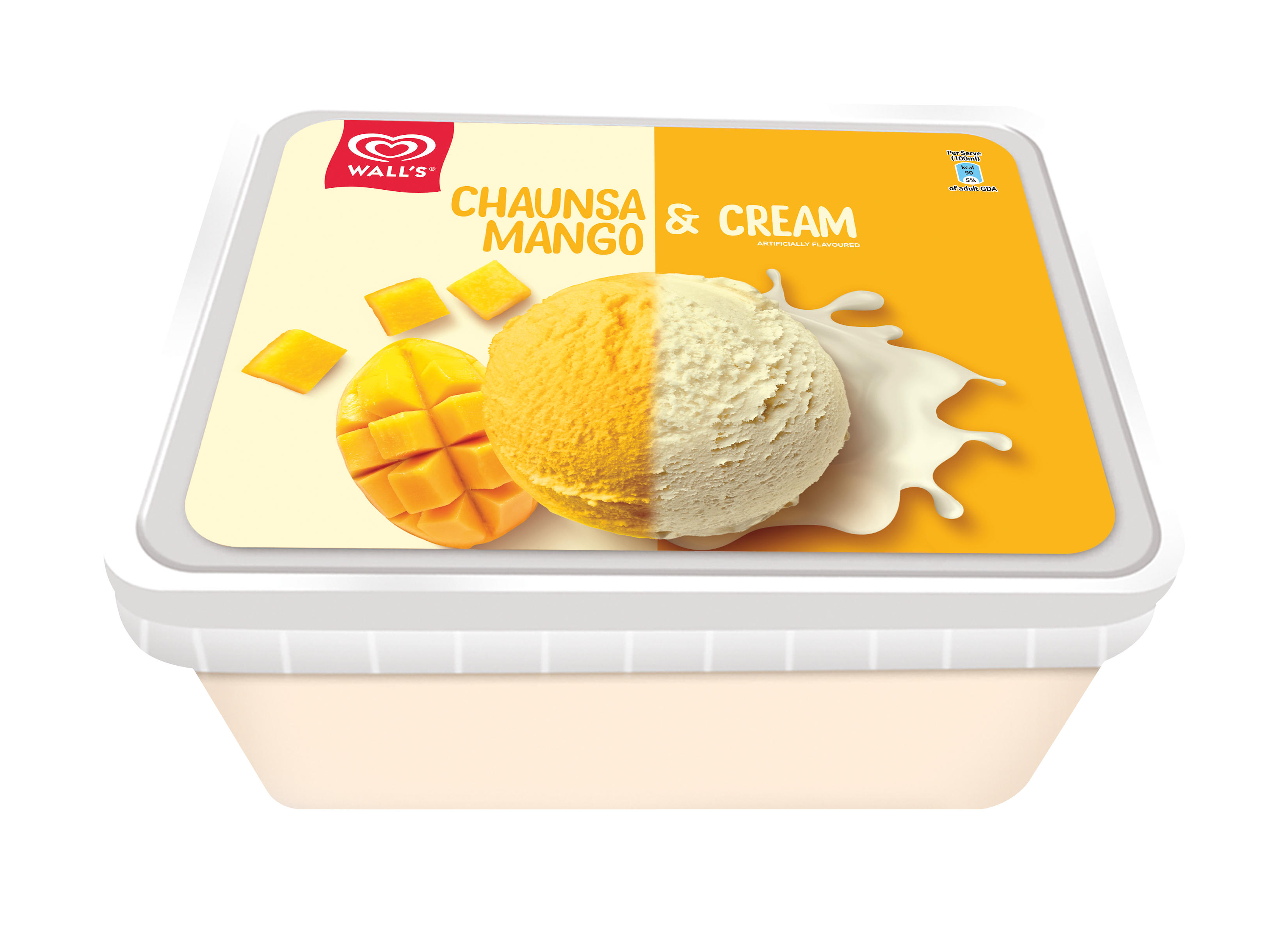 Walls Bucket Mango & Cream 1.4ltr