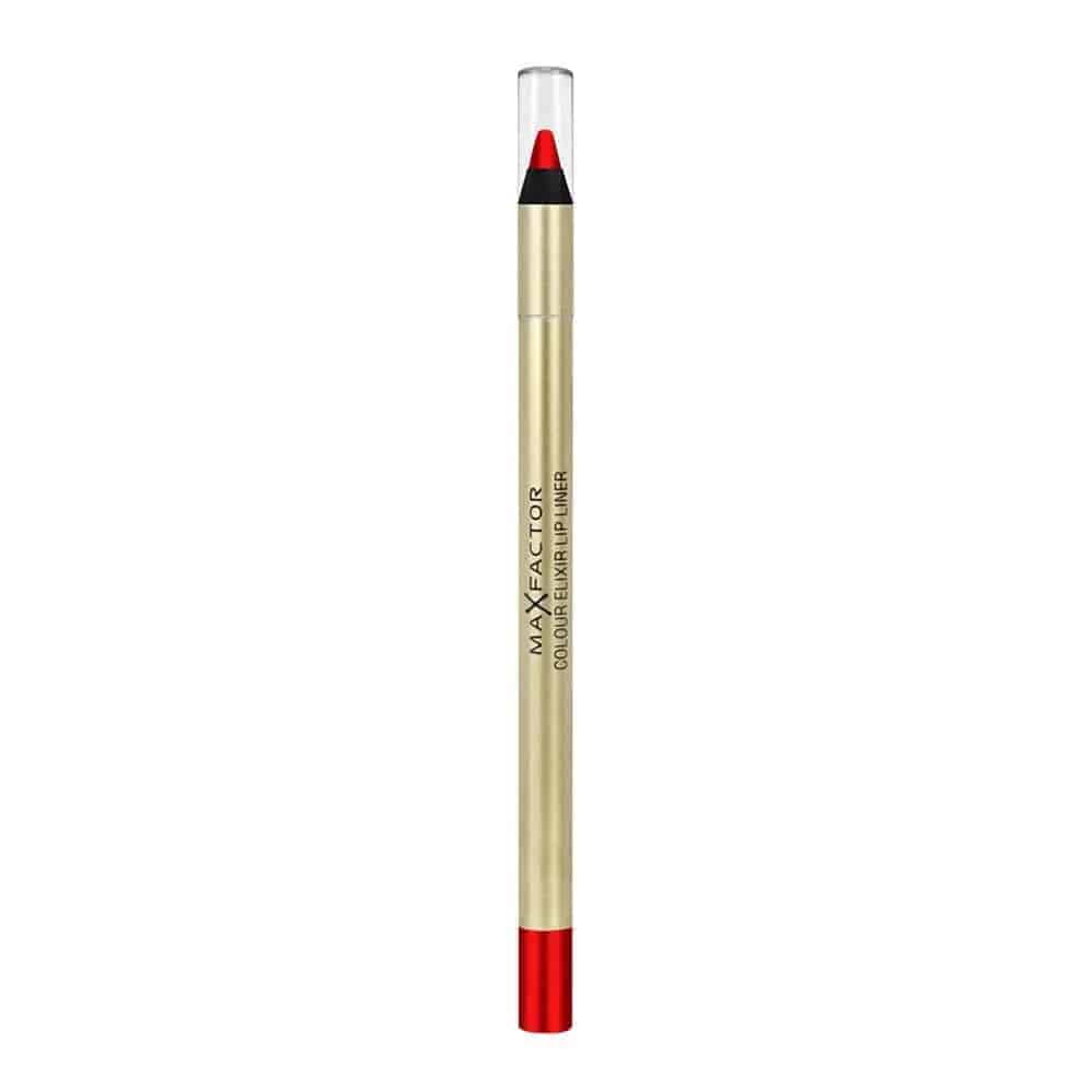 Max Factor Col Elixir Lip Liner 10 Red Rush - My Store