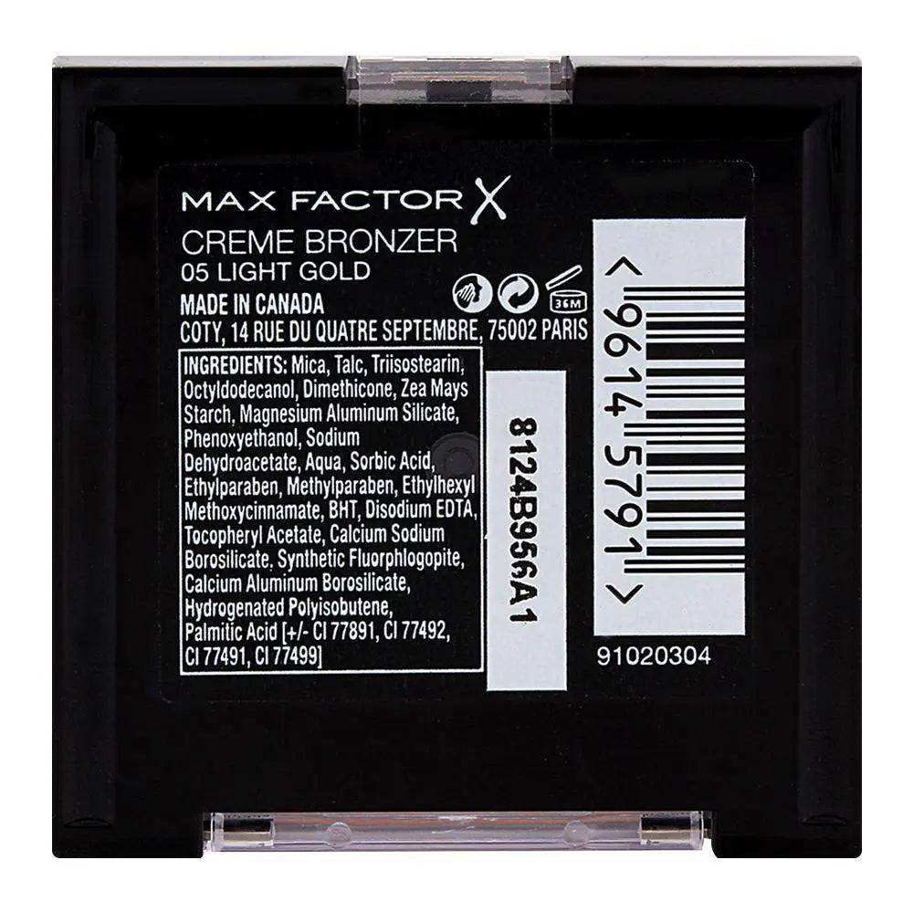 Max Factor Creme Bronzer Light Gold 05 - My Store