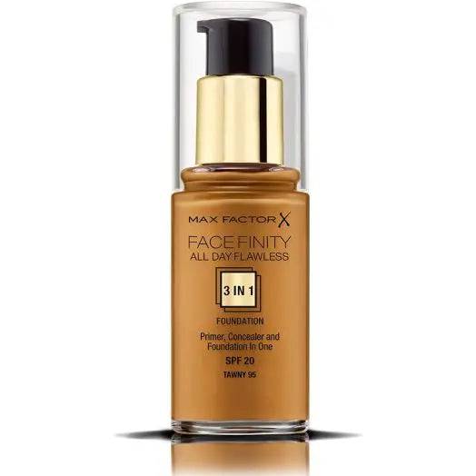 Max Factor Face Finity 3 In 1 Fdn Tawny 95 - My Store