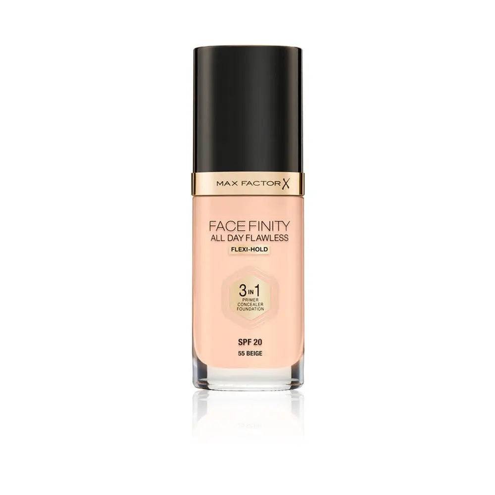 Max Factor Facefinity All Day Flawless 3 In 1 Foundation - N 55 - Beige - My Store