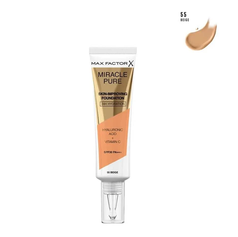 Max Factor Miracle Match Blur & Nourish Foundation 30ml - Beige 55 - My Store