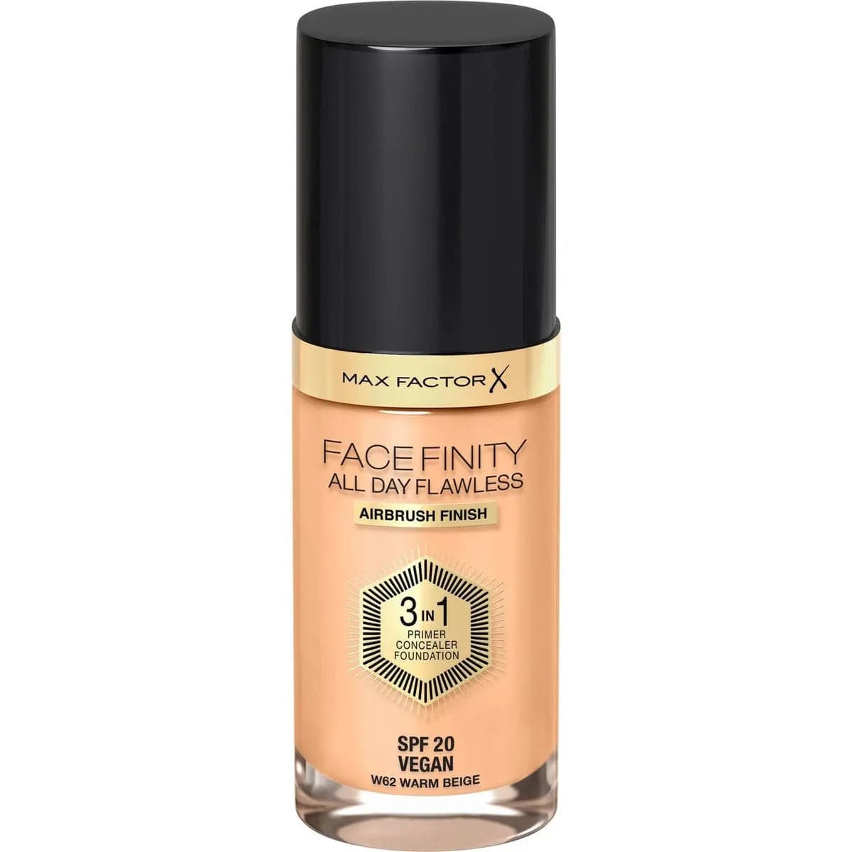 MaxFactor FF AD FND RG Facefinity Warm Beige W62 - My Store