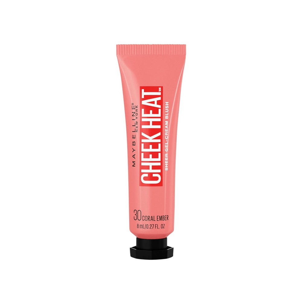 Maybelline Cheek Heat Gel Cream Blush Coral Ember 8ml