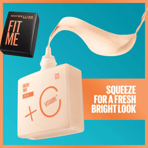 Maybelline - Fit Me Fresh Tint Vit C + Spf 50- 30Ml - Shade 2.5 - My Store